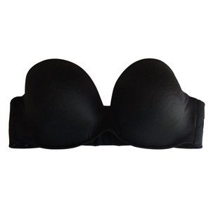 Cacique Black Strapless Bra 40DDD